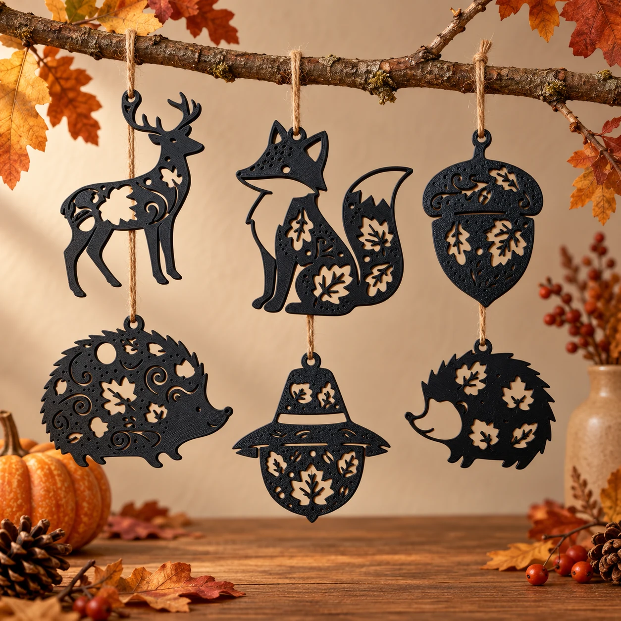Dierenhangers herfst