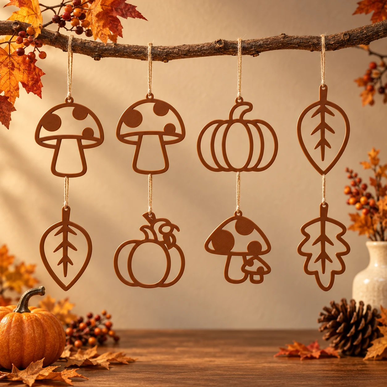 Herfst raamhangers