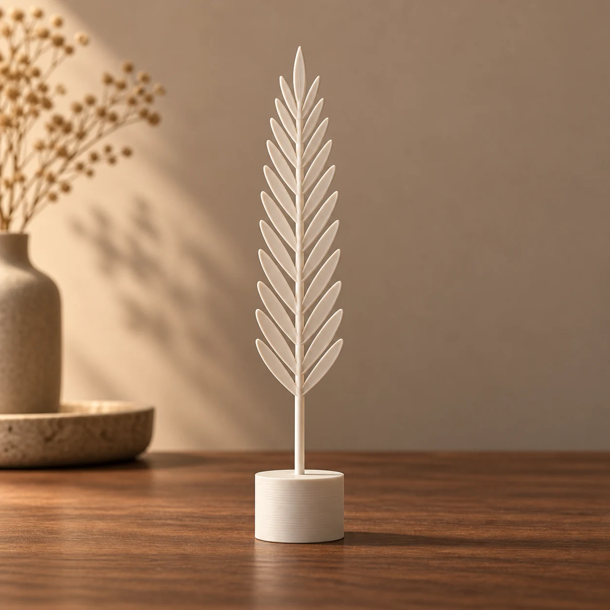 Moderne veerdecoratie